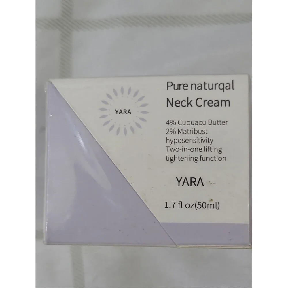 Go New Pure Tighten & Lift Neck Cream Firming Anti-Aging 1.7oz Cupuacu Butter